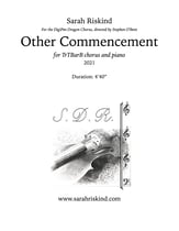 Other Commencement ATBB choral sheet music cover